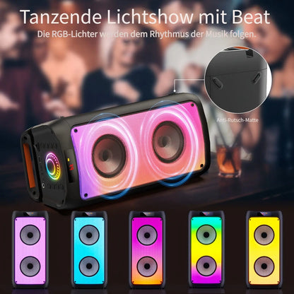 JYX T10 Party Tragbare Bluetooth-sprecher karaoké-masque (festa de vacances Nab, TWS)