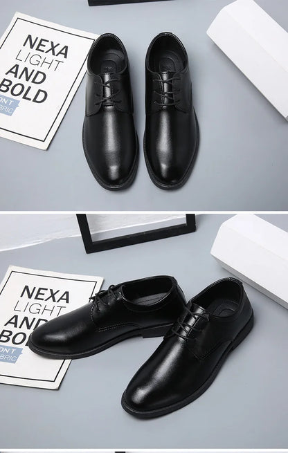 Men Dress Shoes Original Men's Leather Casual Fomer Designer Suit Business Shoes for Free Shipping 2023 Moccasin Shoe To Wear