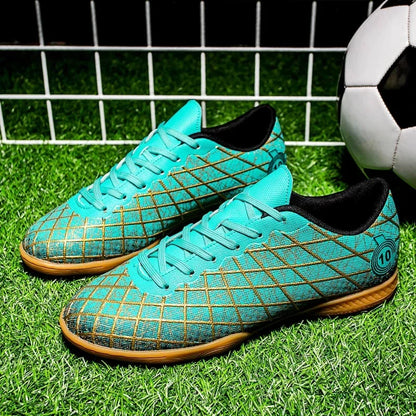 Football Boots Men Breathable Comfortable Indoor Long Spikes Outdoor Comfortable Soccer Shoes Ultralight Lightweight Top Quality