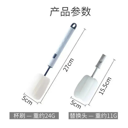 3 In 1 Multifunctional Cleaning Brush Tiny Bottle Cup Lid Detail Brush Straw Cleaner Tools Household Kitchen Cleaning Tool