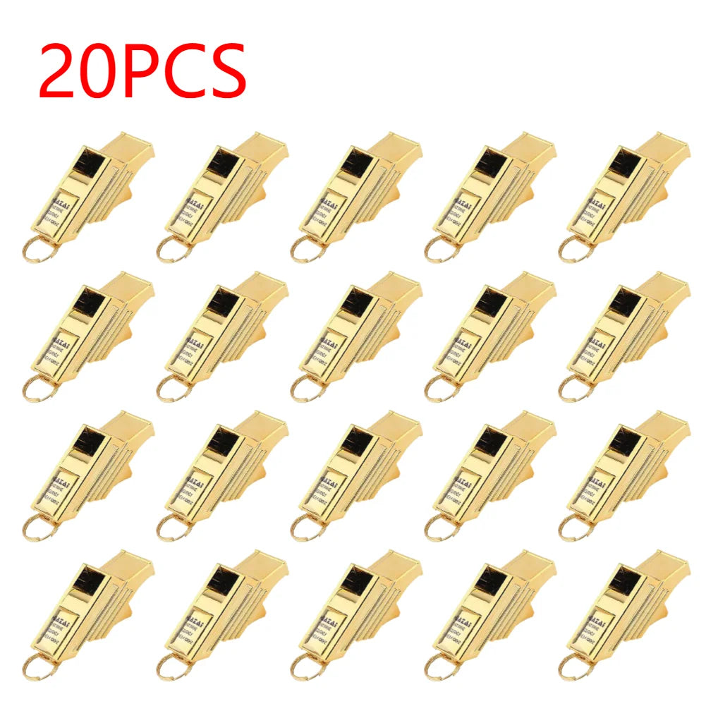 1-20PCS High quality Referee Whistles Football Sports Training Big Sound Whistle Professional Soccer Basketball Referee Whistle