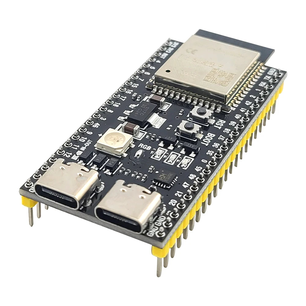 ESP32 S3 Development Boards with Expansion Adapter Kit 2.4G Wifi BT Module ESP32-S3-1 N8R2 N16R8 44Pin Type-C ESP32-S3