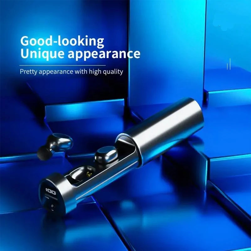 Haute qualité TWS N21 casque sans fil Bluetooth écouteurs avec micro dans l'oreille sport étanche écouteurs HD casque d'appel silencieux