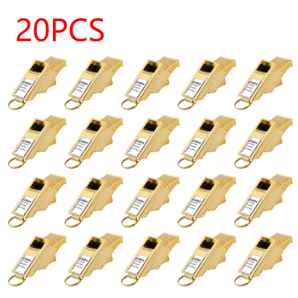 1-20PCS High quality Referee Whistles Football Sports Training Big Sound Whistle Professional Soccer Basketball Referee Whistle