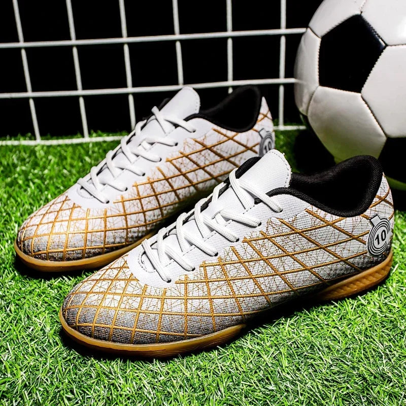 Football Boots Men Breathable Comfortable Indoor Long Spikes Outdoor Comfortable Soccer Shoes Ultralight Lightweight Top Quality