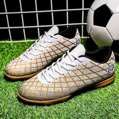 Football Boots Men Breathable Comfortable Indoor Long Spikes Outdoor Comfortable Soccer Shoes Ultralight Lightweight Top Quality