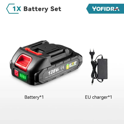 Yofidra batterie Li-Ion Rechargeable 7500 mAh-22500 mAh outil électrique haute capacité remplacer la batterie pour perceuse clé souffleur outil
