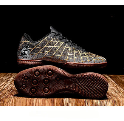 Football Boots Men Breathable Comfortable Indoor Long Spikes Outdoor Comfortable Soccer Shoes Ultralight Lightweight Top Quality