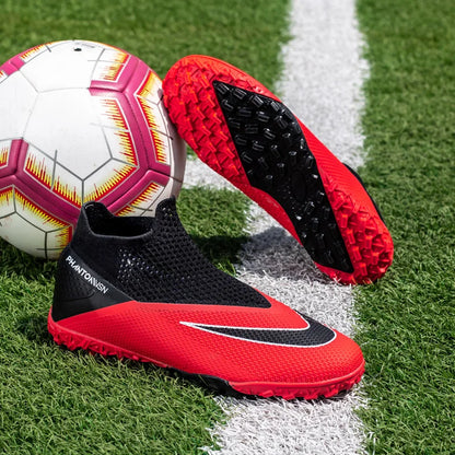 2025 Football Shoes New Men Match Sneakers Football Boots Cleats Mid-top Soccer Shoes High-quality Hot-selling Non-Slip FG/TF Fu