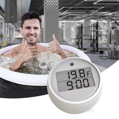 Water Thermometers for Ice Bath Waterproof Floating Thermometers Bath Pool Thermometers Digital Water Thermometers with Timer