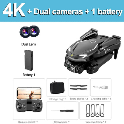 Xiaomi-Drone Évitement d'Obstacles, Jouet Pliable, Flux Optique, Caméra Touriste Professionnelle, Original, ATA JIA, V88, Photographie, 8K, 5G