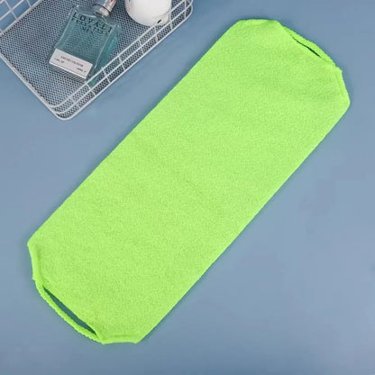 Colorful Exfoliating Rubbing Bath Towel Washcloth Elastic Shower Body Scrub Cleaning Massage Bath Towel Body Washing Clean Towel
