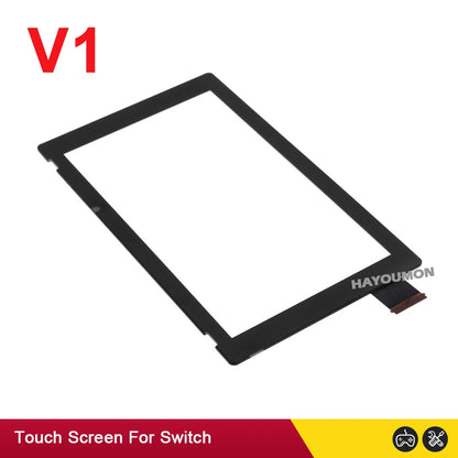 New For Switch Touch Screen V1 V2 Game Console Outer Glass Panel Digitizer Replacement NS Touch Screen Digitizer