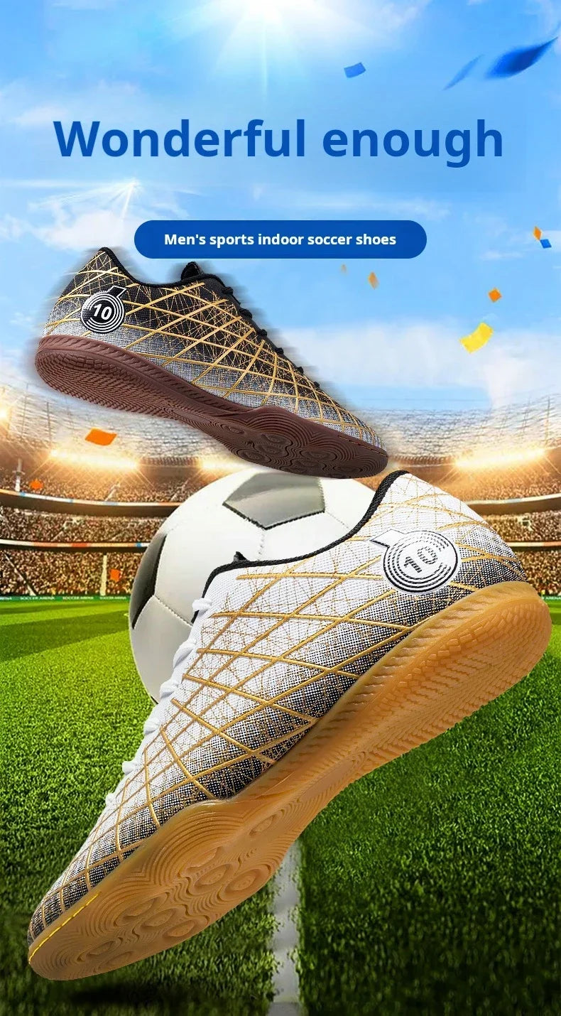 Football Boots Men Breathable Comfortable Indoor Long Spikes Outdoor Comfortable Soccer Shoes Ultralight Lightweight Top Quality