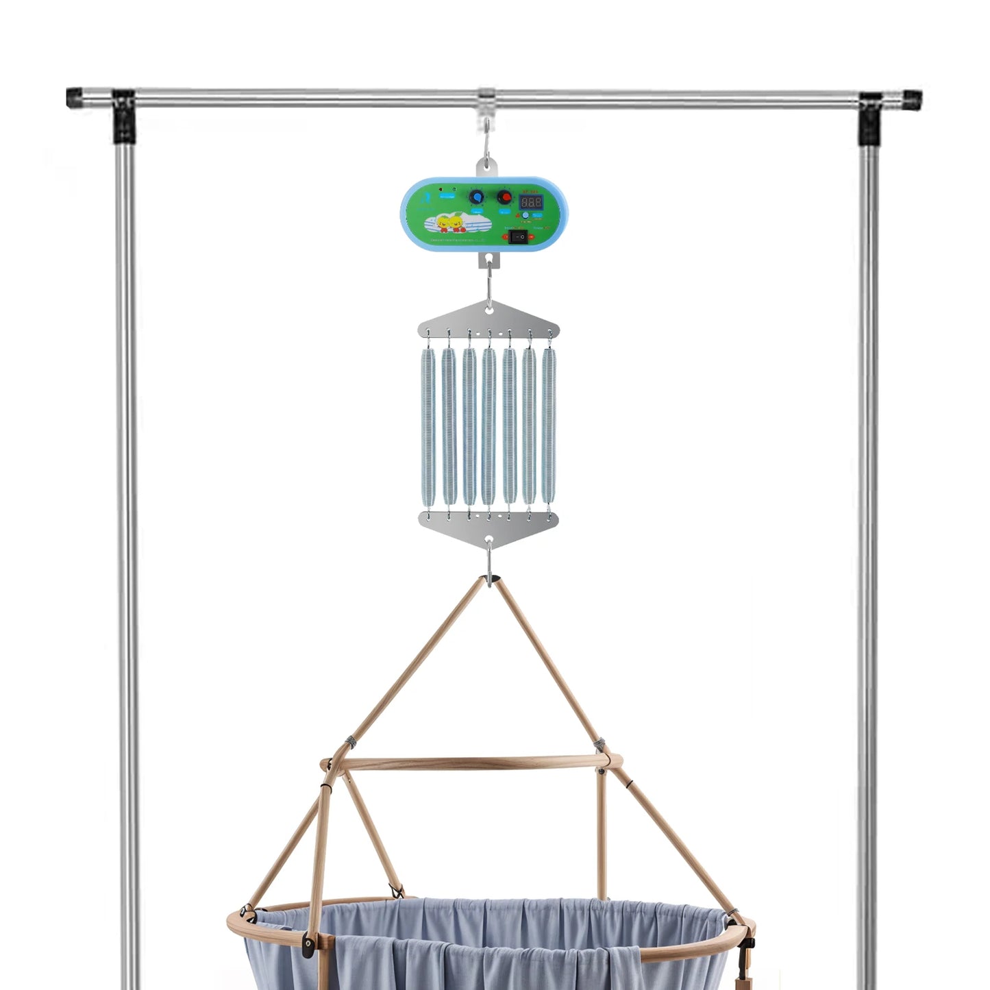 Electric Baby Swing Hanging Scale Control Low Noise Adjustable Baby Cradle Controller with 7 Pieces of Spring for the Baby Scale