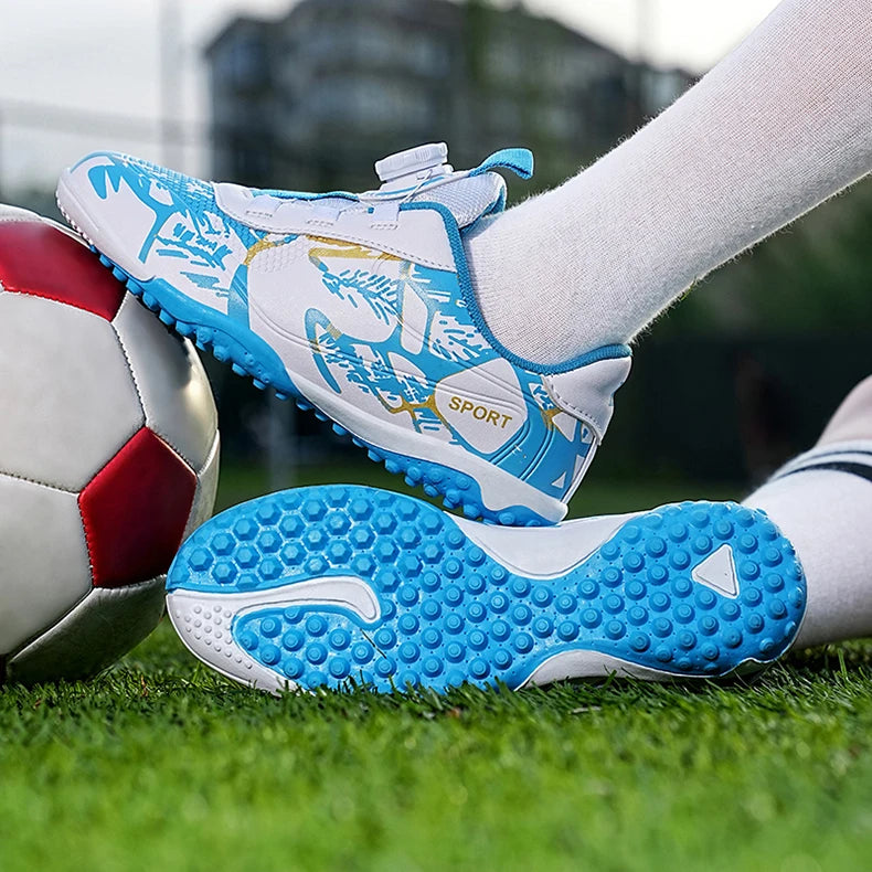 Kids Soccer Shoes FG/TF Football Boots Professional Cleats Grass Training Sport Footwear Boys Outdoor Futsal Soocer Boots 28-39