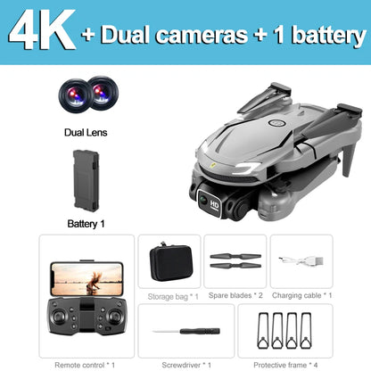 Xiaomi-Drone Évitement d'Obstacles, Jouet Pliable, Flux Optique, Caméra Touriste Professionnelle, Original, ATA JIA, V88, Photographie, 8K, 5G