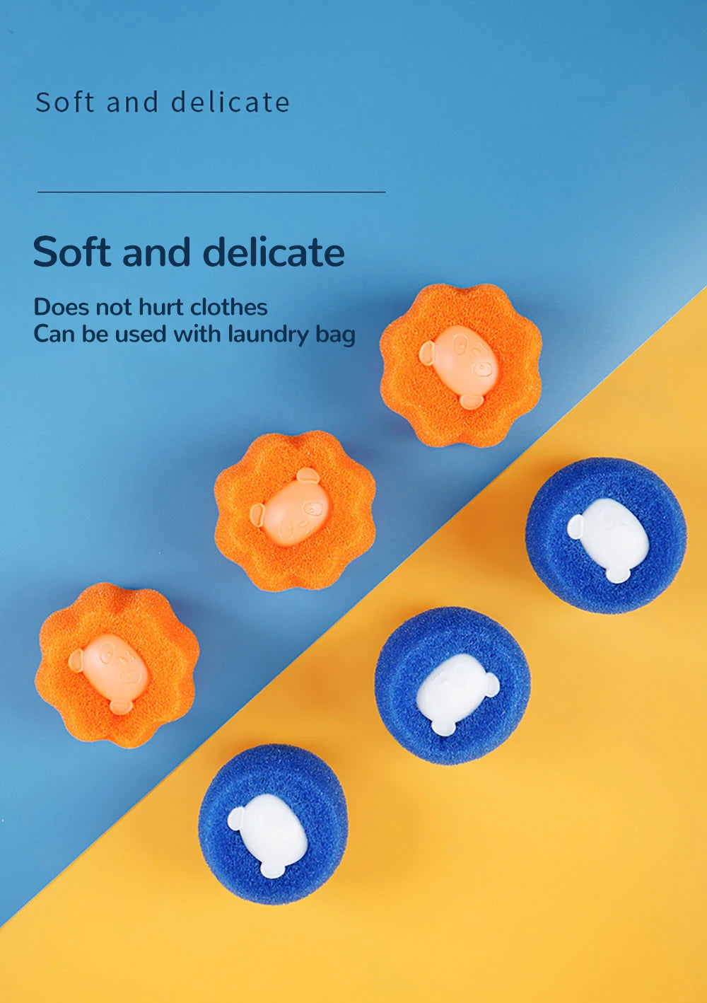 1/5/10PCS Laundry Ball Set Reusable Washing Machine Hair Removal Ball Cleans Lint Fuzz Pet Hair Clothing Household Products Home