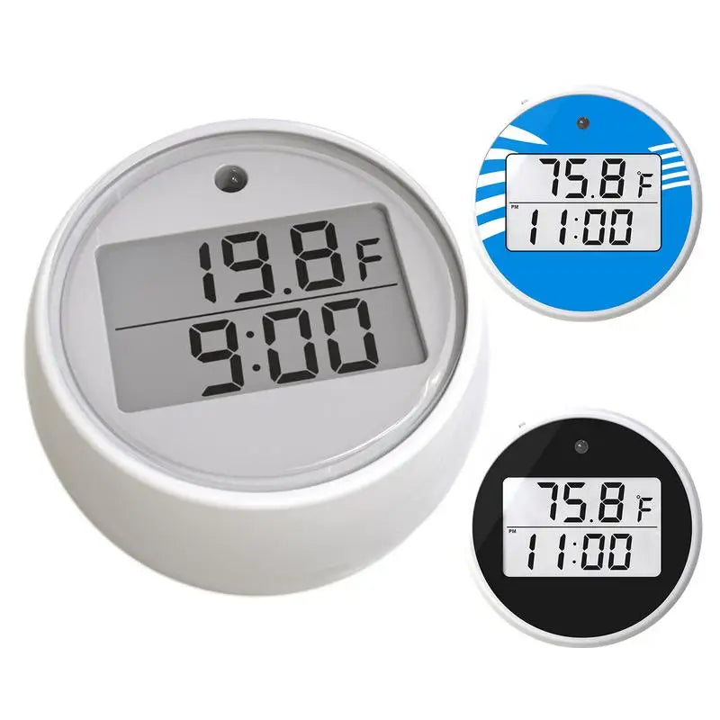 Water Thermometers for Ice Bath Waterproof Floating Thermometers Bath Pool Thermometers Digital Water Thermometers with Timer