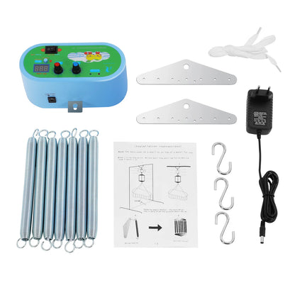 Electric Baby Swing Hanging Scale Control Low Noise Adjustable Baby Cradle Controller with 7 Pieces of Spring for the Baby Scale