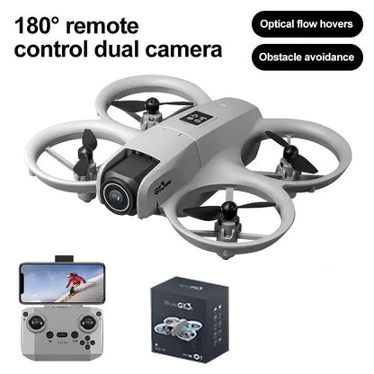 NOUVEAUX Drones GT3 GPS 8K Professionnel HD 180 °   Double caméra 5G WIFI moteurs sans balais évitement d'obstacles FPV jouets quadrirotor pliables