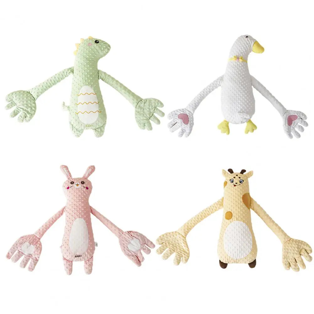 Baby Sleep Patter Stuffed Soothing Patting Toy with Palm Pad 3 Levels Adjustable Electric Hand Pillow for Soothing Sleeping Baby