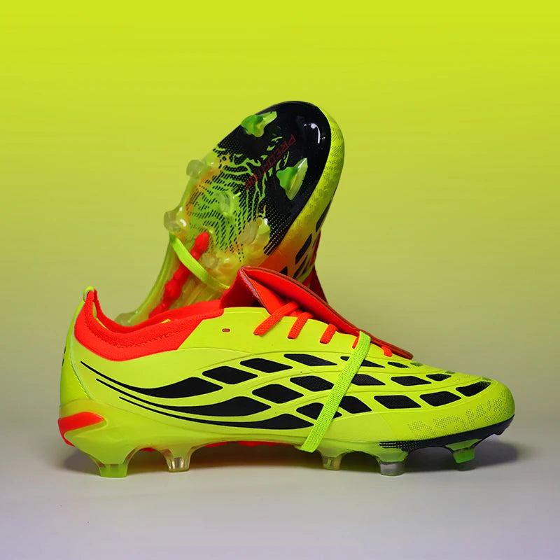 High Quality Mens Football Boots for Youth Training Studded Fast Soccer Cleats Outdoor Non Slip Football Shoes for Man 35-45