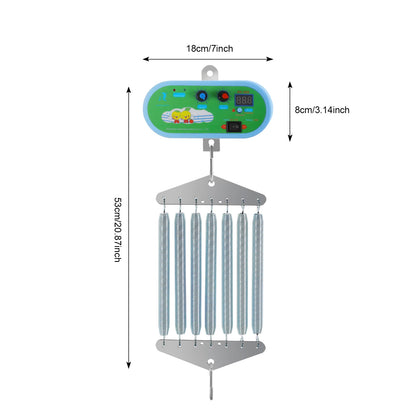 Electric Baby Swing Hanging Scale Control Low Noise Adjustable Baby Cradle Controller with 7 Pieces of Spring for the Baby Scale