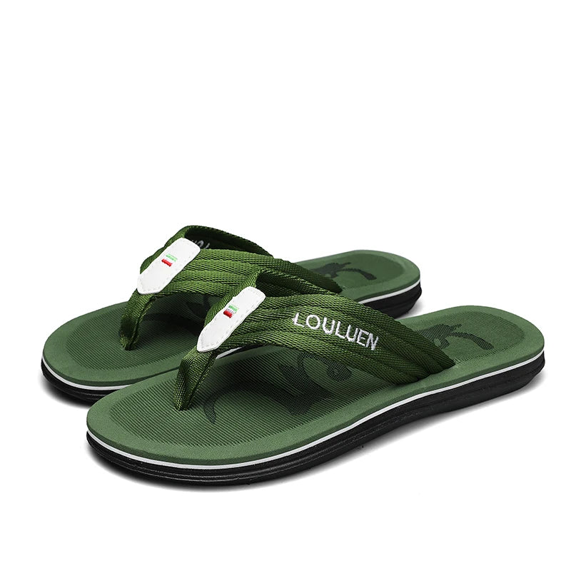 Hot Fashion Blue Massage Slippers Men Flip Flops Big Size 46 Casual Slides Men Non Slip Beach Indoor Slippers Men сланцы мужские