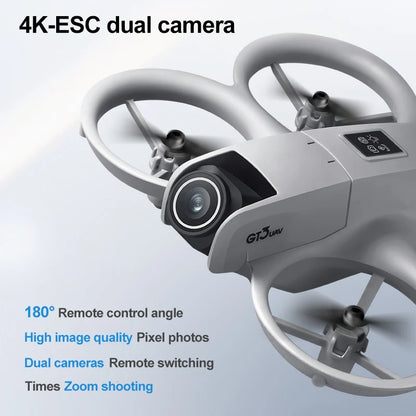 NOUVEAUX Drones GT3 GPS 8K Professionnel HD 180 °   Double caméra 5G WIFI moteurs sans balais évitement d'obstacles FPV jouets quadrirotor pliables