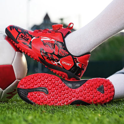 Kids Soccer Shoes FG/TF Football Boots Professional Cleats Grass Training Sport Footwear Boys Outdoor Futsal Soocer Boots 28-39