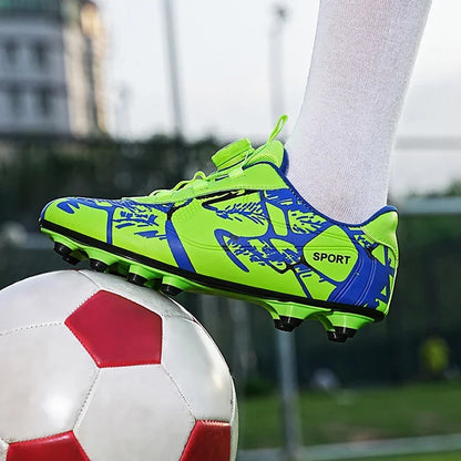 Kids Soccer Shoes FG/TF Football Boots Professional Cleats Grass Training Sport Footwear Boys Outdoor Futsal Soocer Boots 28-39
