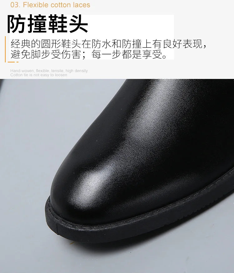 Men Dress Shoes Original Men's Leather Casual Fomer Designer Suit Business Shoes for Free Shipping 2023 Moccasin Shoe To Wear