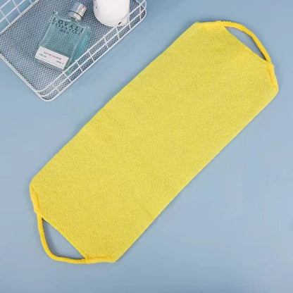 Colorful Exfoliating Rubbing Bath Towel Washcloth Elastic Shower Body Scrub Cleaning Massage Bath Towel Body Washing Clean Towel