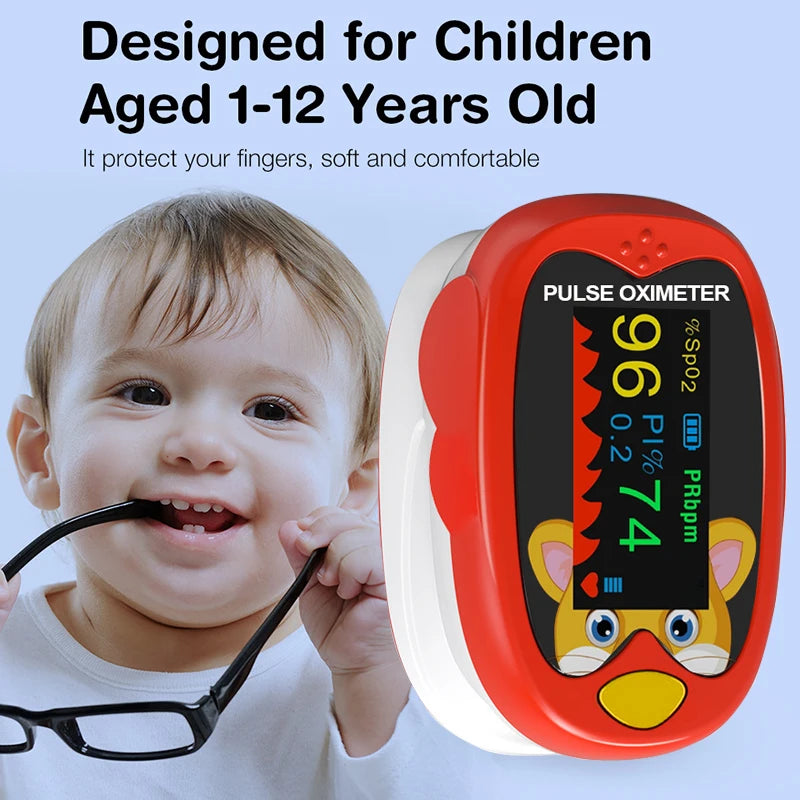 MINI oxymètre pédiatrique USB, moniteur d'oxygène dans le sang pour enfants, oxymètre de pouls numérique OLED, médical à domicile