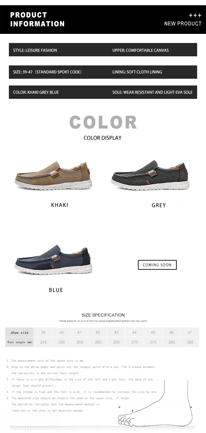 Summer Breathable Sneakers Men Canvas Shoes Slip On Loafers Men Comfty Casual Men Shoes Lightweight Flats Men Walking Zapatos