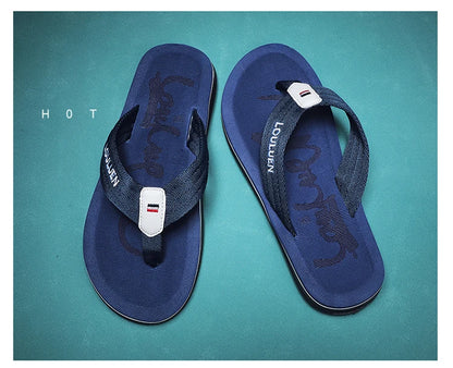Hot Fashion Blue Massage Slippers Men Flip Flops Big Size 46 Casual Slides Men Non Slip Beach Indoor Slippers Men сланцы мужские