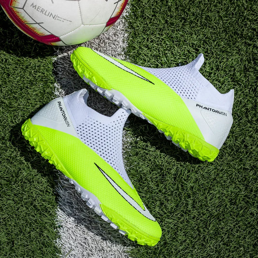 2025 Football Shoes New Men Match Sneakers Football Boots Cleats Mid-top Soccer Shoes High-quality Hot-selling Non-Slip FG/TF Fu