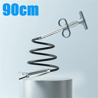 Snake Sewer Pipe Unblocker Spring Pipe Dredging Tool Kitchen Bathroom Sink Drain Clog Remover Anti Clogging Cleaning Tools