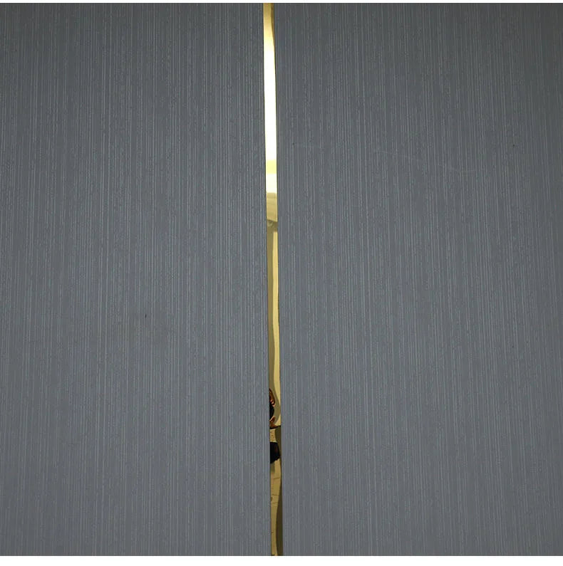 1 Roll Mirror Wall Sticker Stainless Steel Decorative Line Gold TV Background Ceiling Edging Strip Wall Decorations Living Room