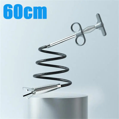 Snake Sewer Pipe Unblocker Spring Pipe Dredging Tool Kitchen Bathroom Sink Drain Clog Remover Anti Clogging Cleaning Tools