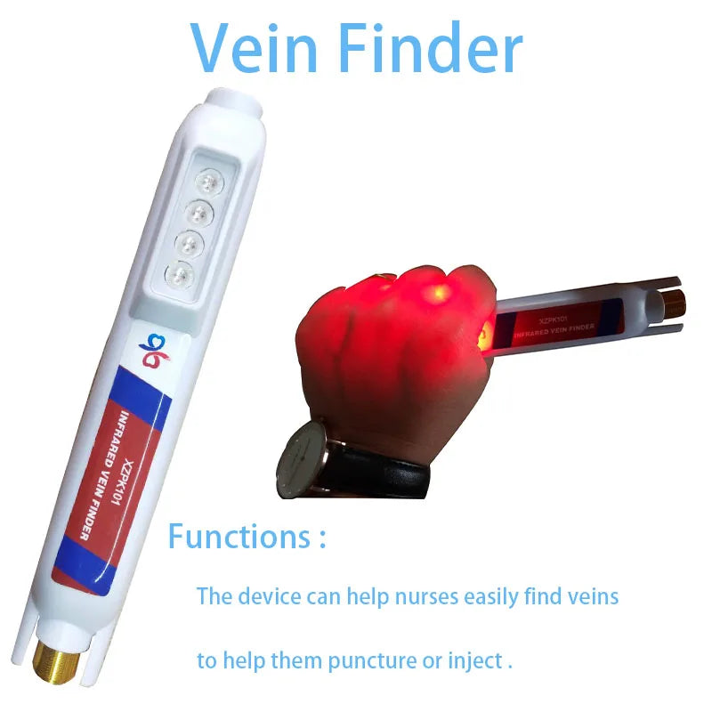 AiQUE détecteur de veineux Rechargeable sans fil médical Portable localisateur de veine Machine infirmière visionneuse d'injection aide dispositif de détection