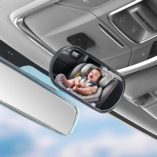 Universal Car Rearview Mirror 360 Degree Adjustable Back Seat Baby Monitor Automotor Kids Safety Blind Spot Observation Mirrors