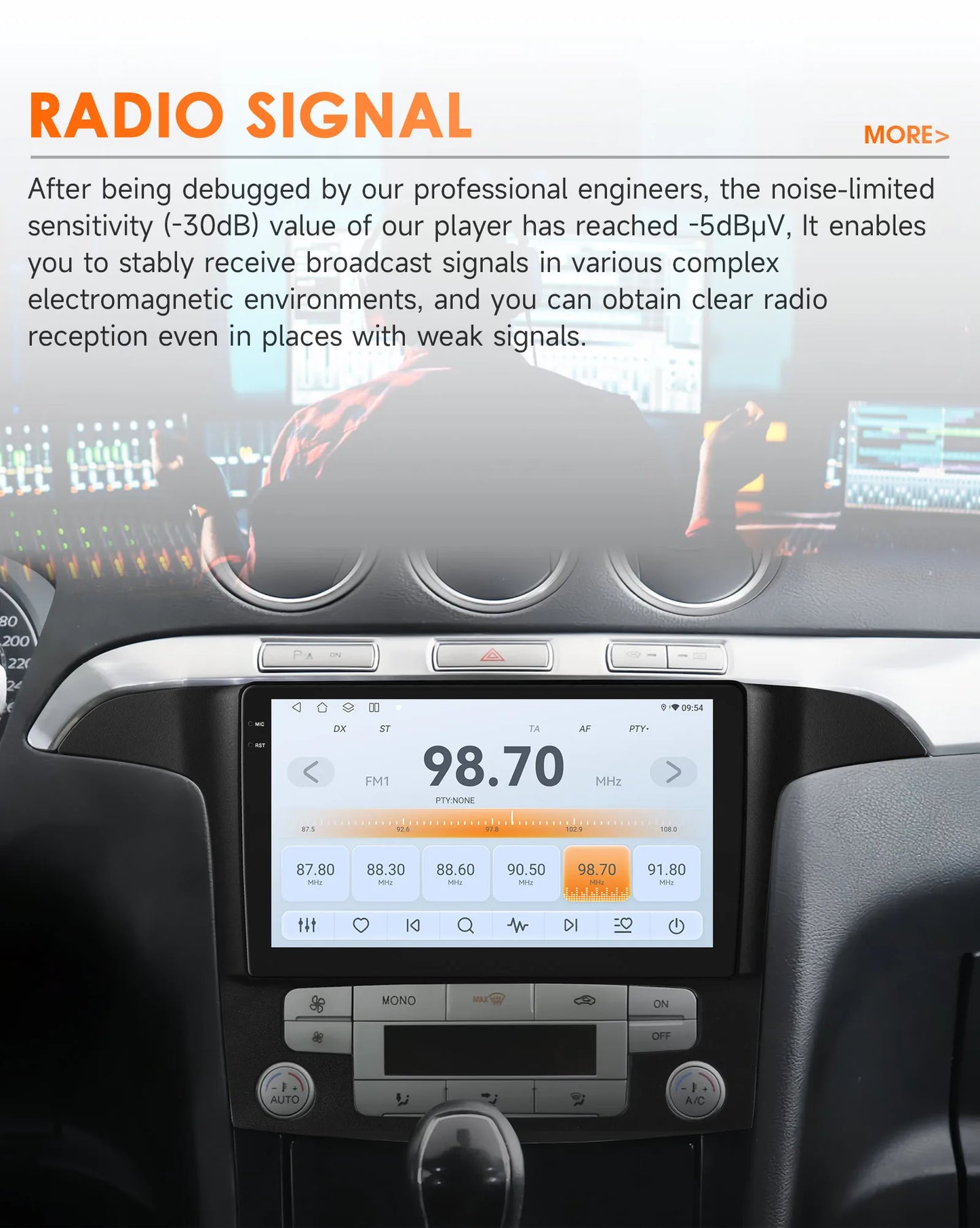 4G-LTE AI 2Din Android for Ford S Max S-MAX 2007-2015 Car Radio Multimedia Video Player Stereo Navigation GPS Carplay Autoradio