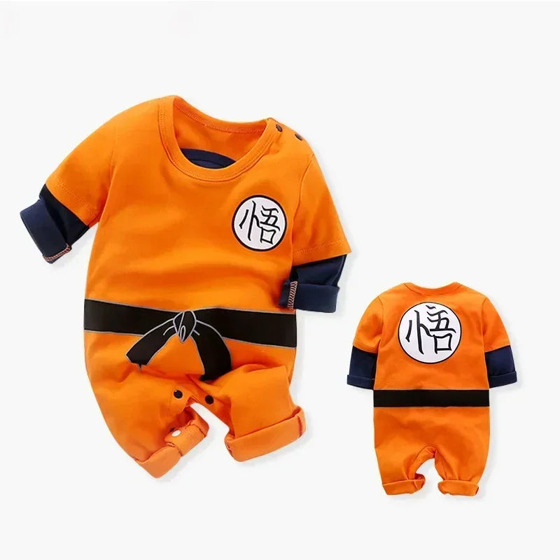 DRAGON DBZ Anime Baby Boy Clothes Bodysuit for Newborn Children Overalls Jumpsuit Kids Halloween Costume 0 3 6 9 12 18 24 Months