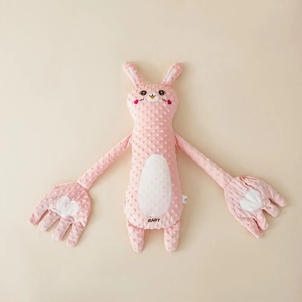 Baby Sleep Patter Stuffed Soothing Patting Toy with Palm Pad 3 Levels Adjustable Electric Hand Pillow for Soothing Sleeping Baby