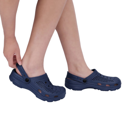 Bebealy Men Hole Clogs Slippers Men Garden Shoes For Men Arch Support Slides Summer Fashion Beach Slippers Non-slip EVA Slippers
