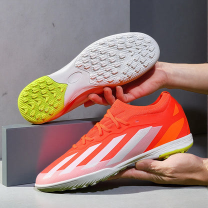 Studded Football Boots Men Women Non Slip Training Soccer Shoes Cleats TF/FG Original Professional Football Shoes Comfortable