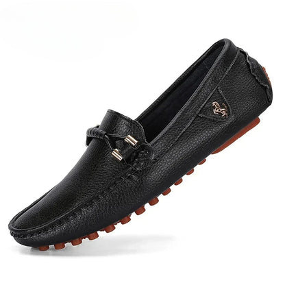 YRZL Men's Loafers 2024 Spring Autumn Fashion Shoes Men Classic Brand High Quality Leather Comfy Drive Shoes Boat Casual Shoes
