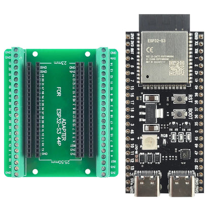 ESP32 S3 Development Boards with Expansion Adapter Kit 2.4G Wifi BT Module ESP32-S3-1 N8R2 N16R8 44Pin Type-C ESP32-S3